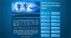Desktop Screenshot of kacaras.eu